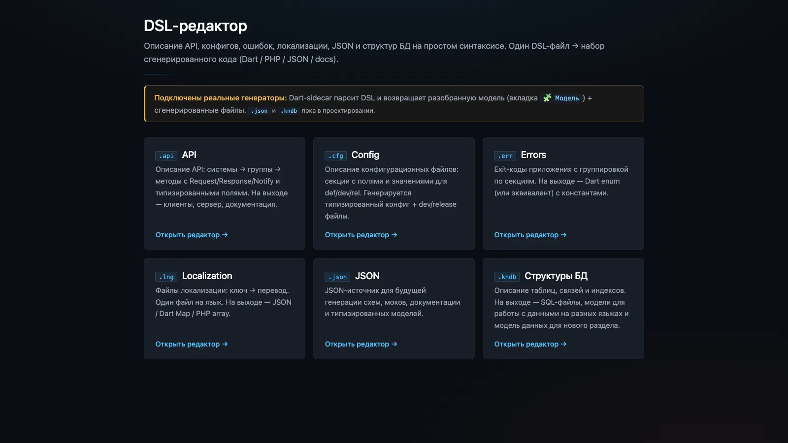 DSL-редактор